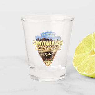 Canyonlands NP (arrowhead) Shot Glass