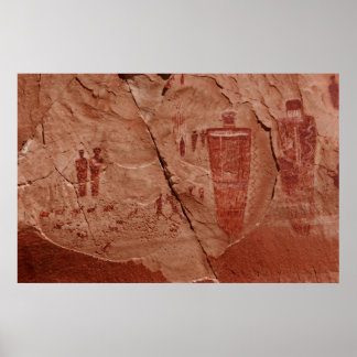 canyonlands rock art poster