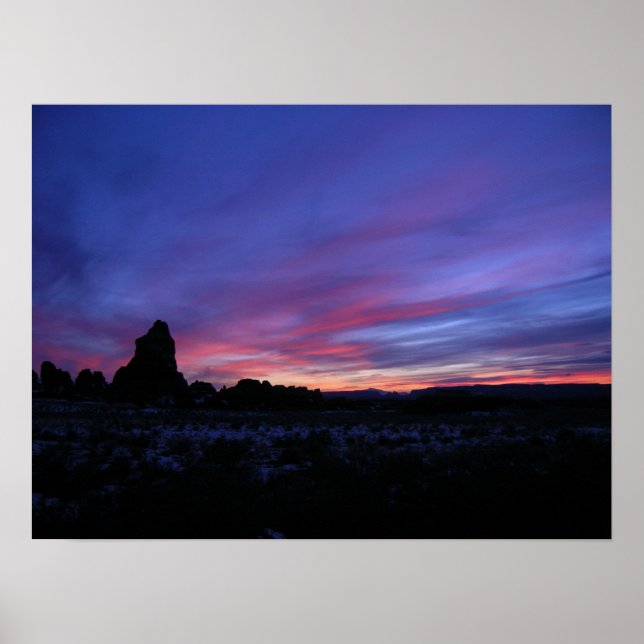 Canyonlands Sunset Poster (Front)