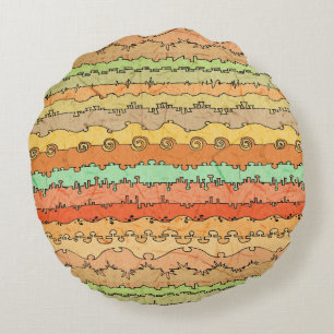 Canyonlands Veldt Round Cushion