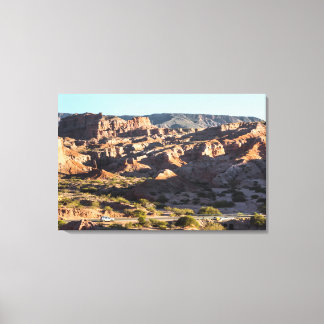 Canyons Of Salta Province Canvas Print