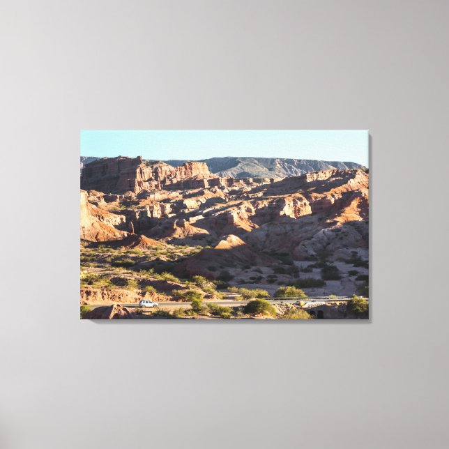 Canyons Of Salta Province Canvas Print (Front)