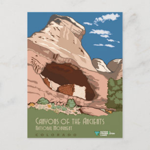 Canyons of the Ancients Postcard