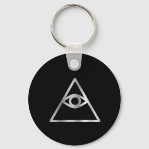 Cao dai Eye of Providence- Religious icon Key Ring