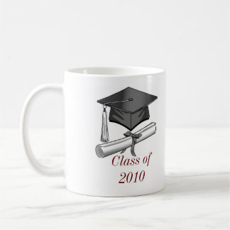 cap and diploma, cap and diploma, Class of 2010... Coffee Mug