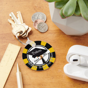 Cap Diploma Class of 2027 Photo Graduation Key Ring