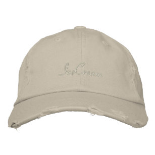 Cap Embroidered art and design style 