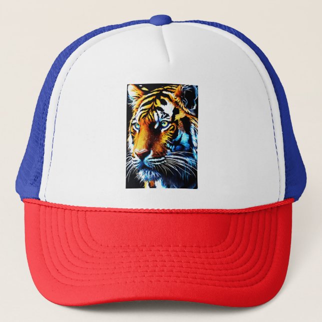 Cap in tiger design  (Front)