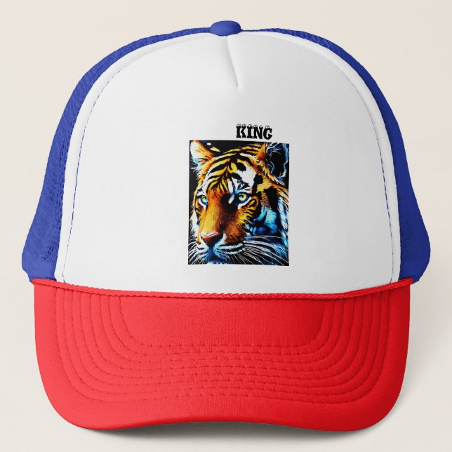 Cap in tiger design  (Front)