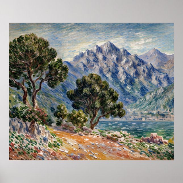 Cap Martin Poster (Front)