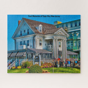 Cap May New Jersey.Christmas Greetings Jigsaw Puzz Jigsaw Puzzle