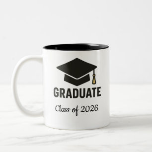 Cap & Tassel Graduate Class of 2026 Mug