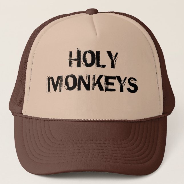 Cap to trucker Holy Monkeys (Front)