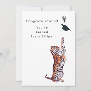 Cap Toss Congrats Card