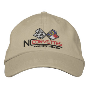 Cap, unstructured, adjustable embroidered hat