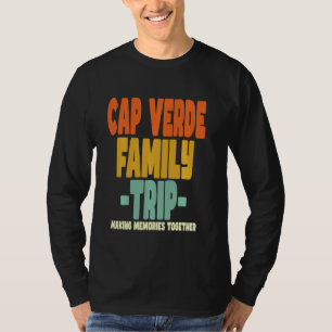 Cap verde Family Trip Vacation Cap verde T-Shirt