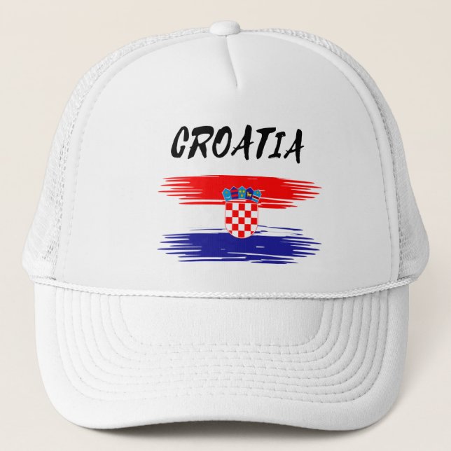 Cap with Croatian Motifs – Perfect for Family and  (Front)