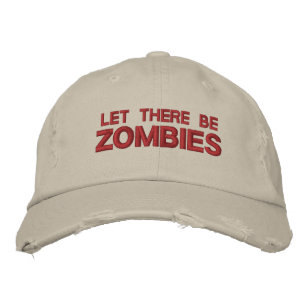 Cap "Worn Look" Let There Be Zombies