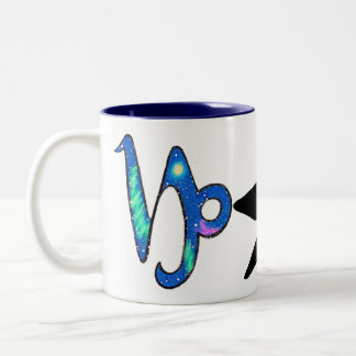 cap.ziqpu Two-Tone coffee mug