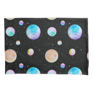 Capa de Travesseiro Linha Galáxia de Tinta Pillowcase