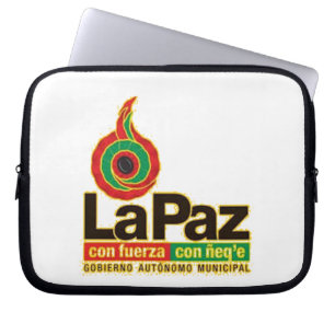 Capa para laptop La Paz con fuerza con ñeq'e Sleeve