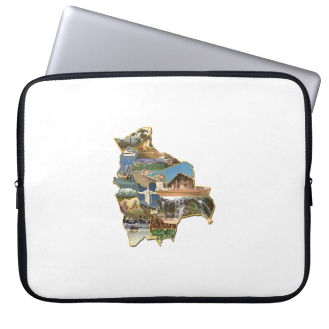 Capa para laptop recuerdo de Bolivia Sleeve (Front)