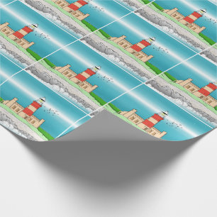 Cape Agulhas Lighthouse Wrapping Paper