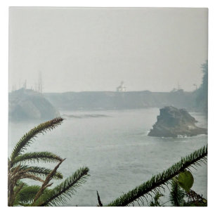 Cape Arago Lighthouse, OR Tile