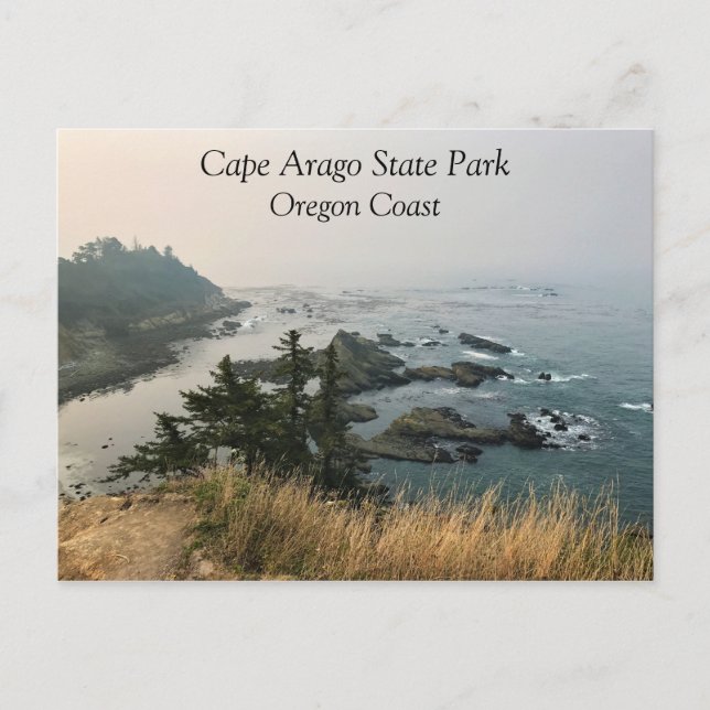 Cape Arago State Park, Oregon Coast Postcard (Front)