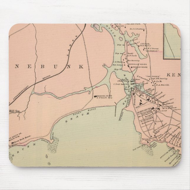 Cape Arundel, Kennebunkport, Maine Mouse Mat (Front)