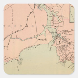 Cape Arundel, Kennebunkport, Maine Square Sticker
