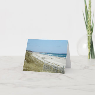 Cape Beach--thank you Thank You Card