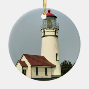 Cape Blanco Lighthouse, OR Ceramic Tree Decoration