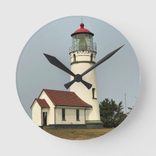 Cape Blanco Lighthouse, OR Round Clock