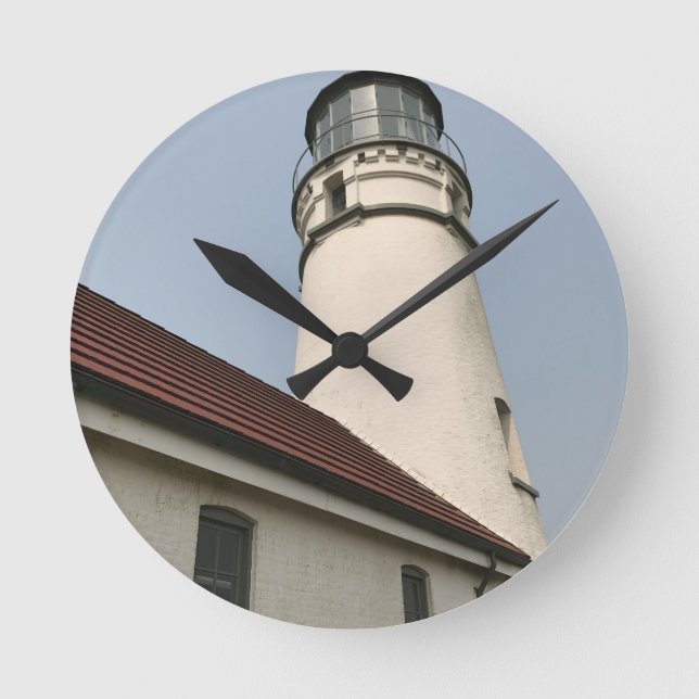 Cape Blanco Lighthouse, OR Round Clock (Front)