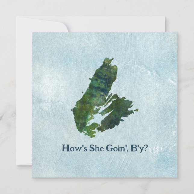 Cape Breton - Flat Greeting Card (Front)
