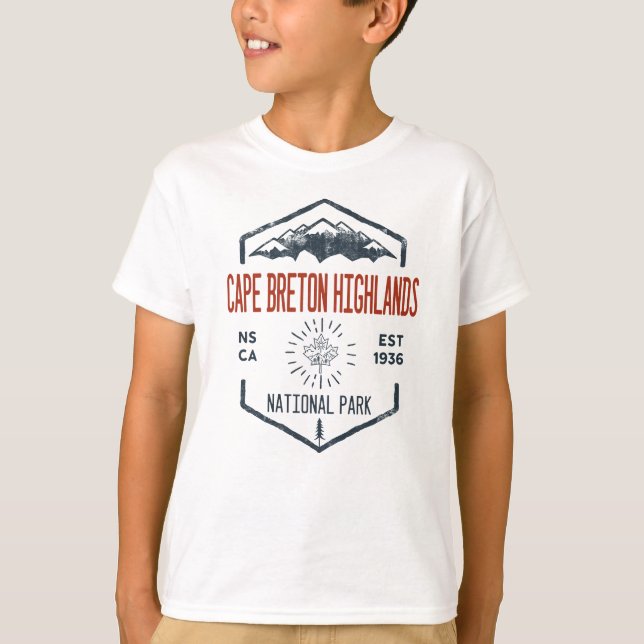 Cape Breton Highlands National Park Canada T-Shirt (Front)