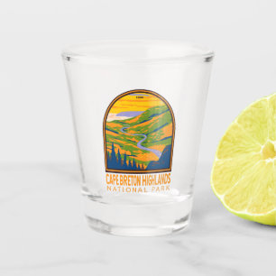 Cape Breton Highlands National Park Canada Travel Shot Glass