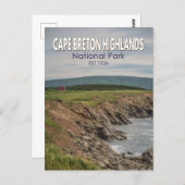 Cape Breton Highlands National Park Canada Vintage Postcard (Front/Back)