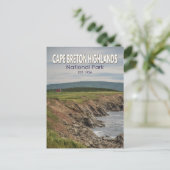 Cape Breton Highlands National Park Canada Vintage Postcard (Standing Front)
