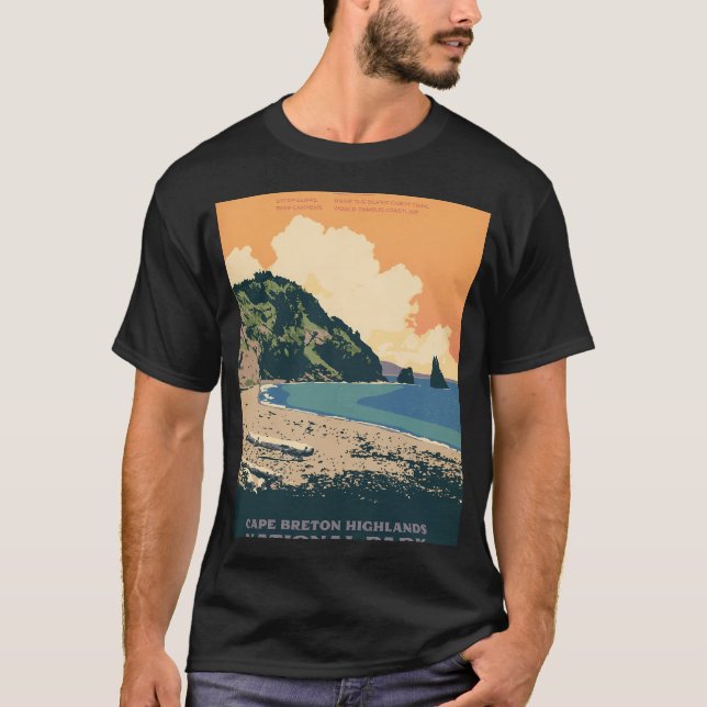 Cape Breton Highlands National Park T-Shirt (Front)