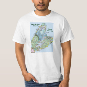 Cape Breton Island Gods Country t shirt