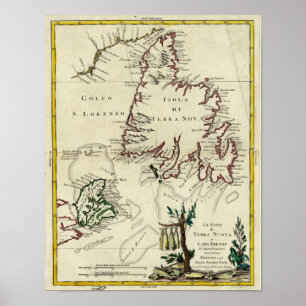 Cape Breton Island, Newfoundland Poster