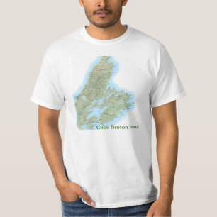 Cape Breton Island T Shirt with Bell Quote