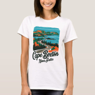 Cape Breton Nova Scotia, Canadian Island T-Shirt