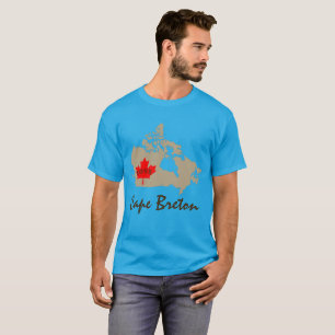 Cape Breton Nova Scotia Customise  Canada Province T-Shirt