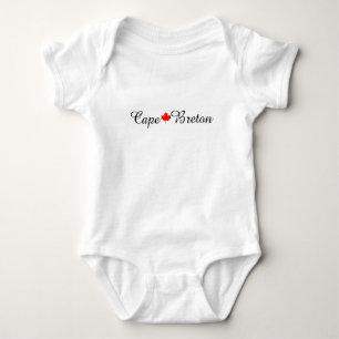  Cape Breton Nova Scotia Halifax Customise Canada  Baby Bodysuit