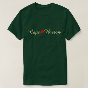  Cape Breton Nova Scotia Halifax Customise Canada  T-Shirt
