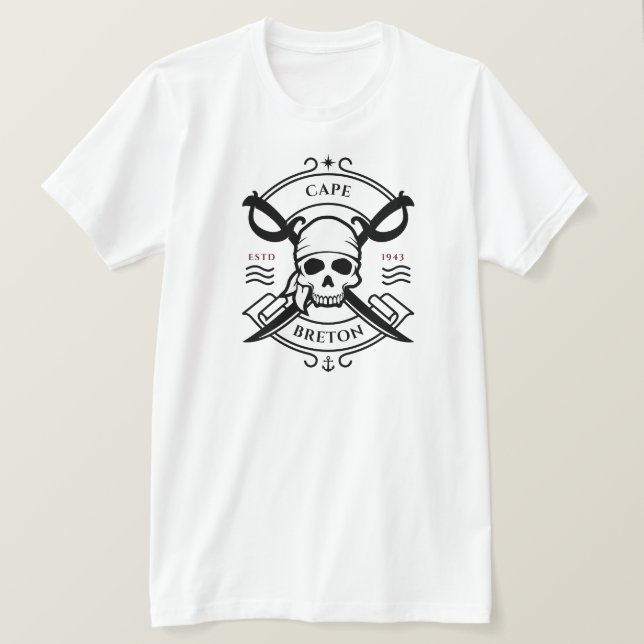 Cape Breton Pirate Tee (Design Front)