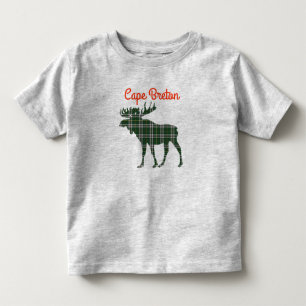 Cape Breton tartan moose cute shirt